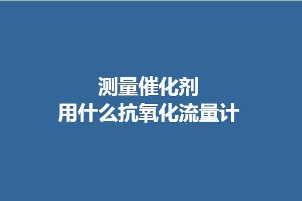測量催化劑用什么抗氧化流量計