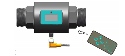 微型電磁流量計(jì)外形