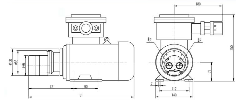 產(chǎn)品尺寸圖