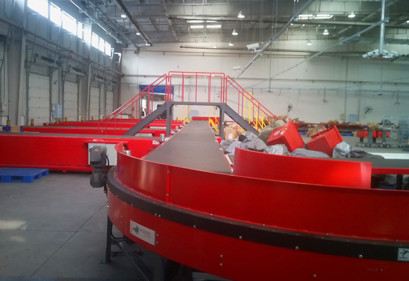 Construction and renovation of an express sorting center in Ha'an